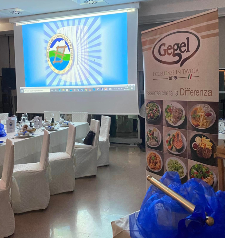 Cena di Gala firmata Gegel per l’Associazione Cuochi Pescara