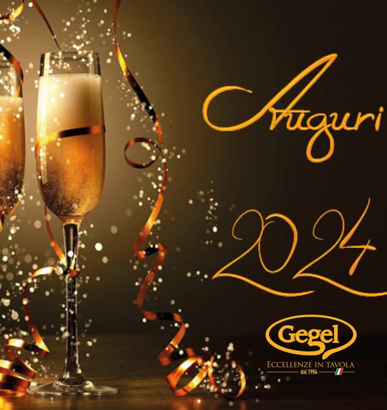 Auguri di un felice 2024 da tutta la squadra Gegel!
