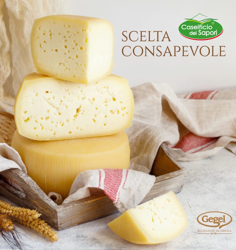 Linea Caseificio dei Sapori: formaggi 100% italiani