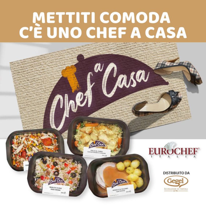 EUROCHEF ITALIA e Gegel: piatti pronti di qualità per la ristorazione