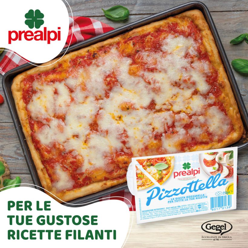 Pizzottella Prealpi: la mozzarella perfetta per la tua pizza fatta in casa